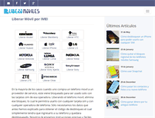 Tablet Screenshot of liberomoviles.com